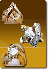 Custom made rings at Naperville Jewelers